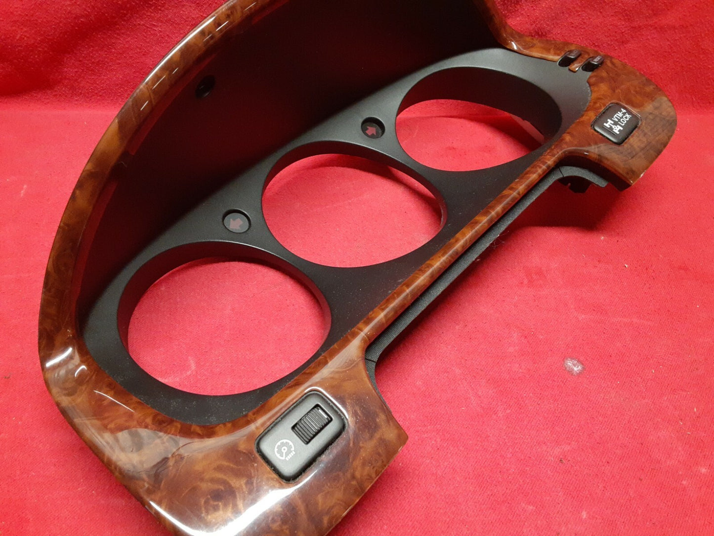 2004 2005 2006 Acura MDX Touring Speedometer Cluster WOOD GRAIN Bezel VTM-4 Diff