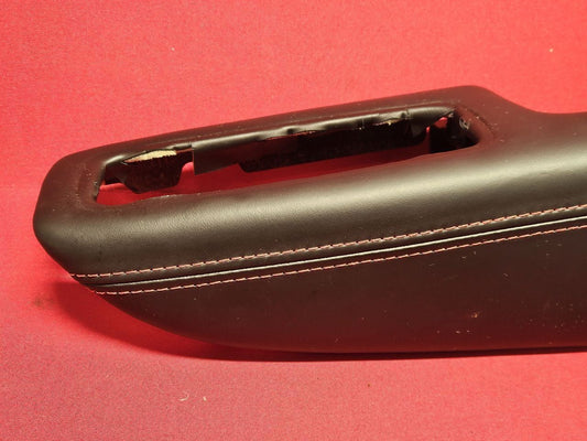 2015-2017 Dodge Durango RT Right Passenger FRONT Door Armrest Leather RED STITCH