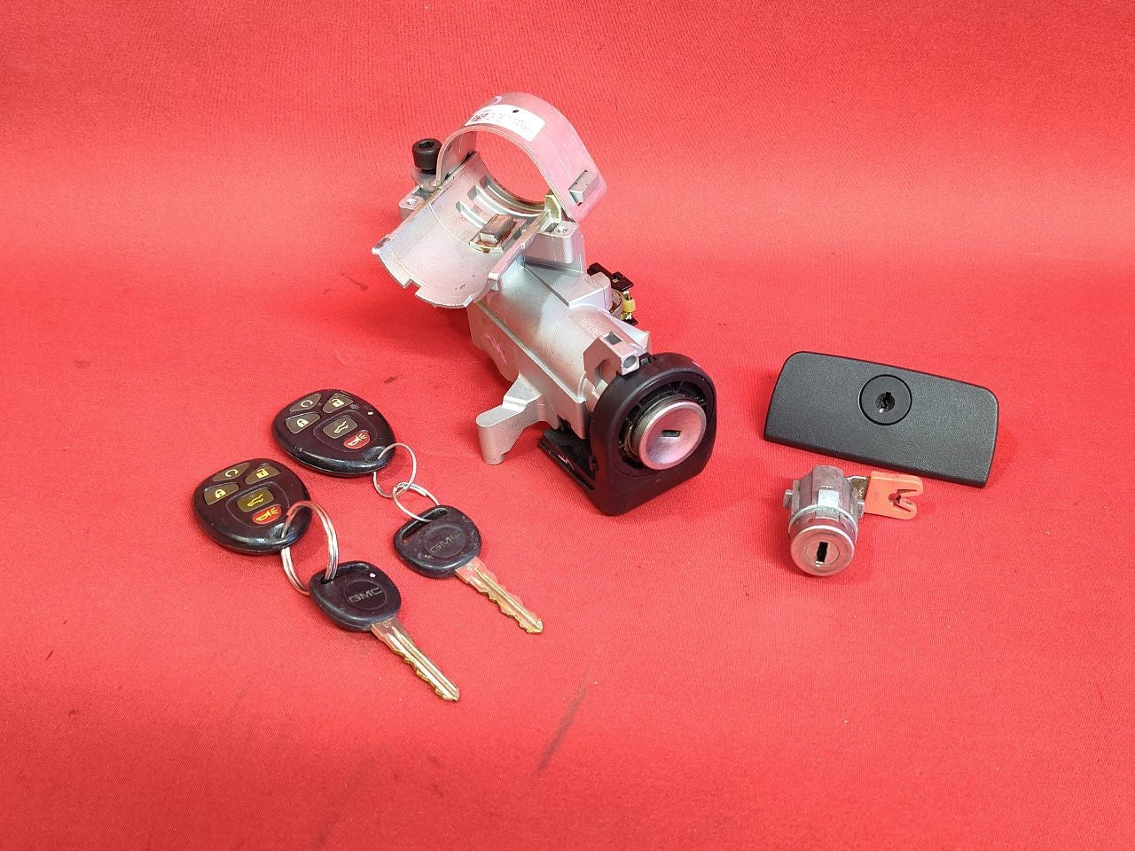 2007-2017 GMC Buick Chevy Saturn Ignition Lock Cylinder Immobilizer Key Set