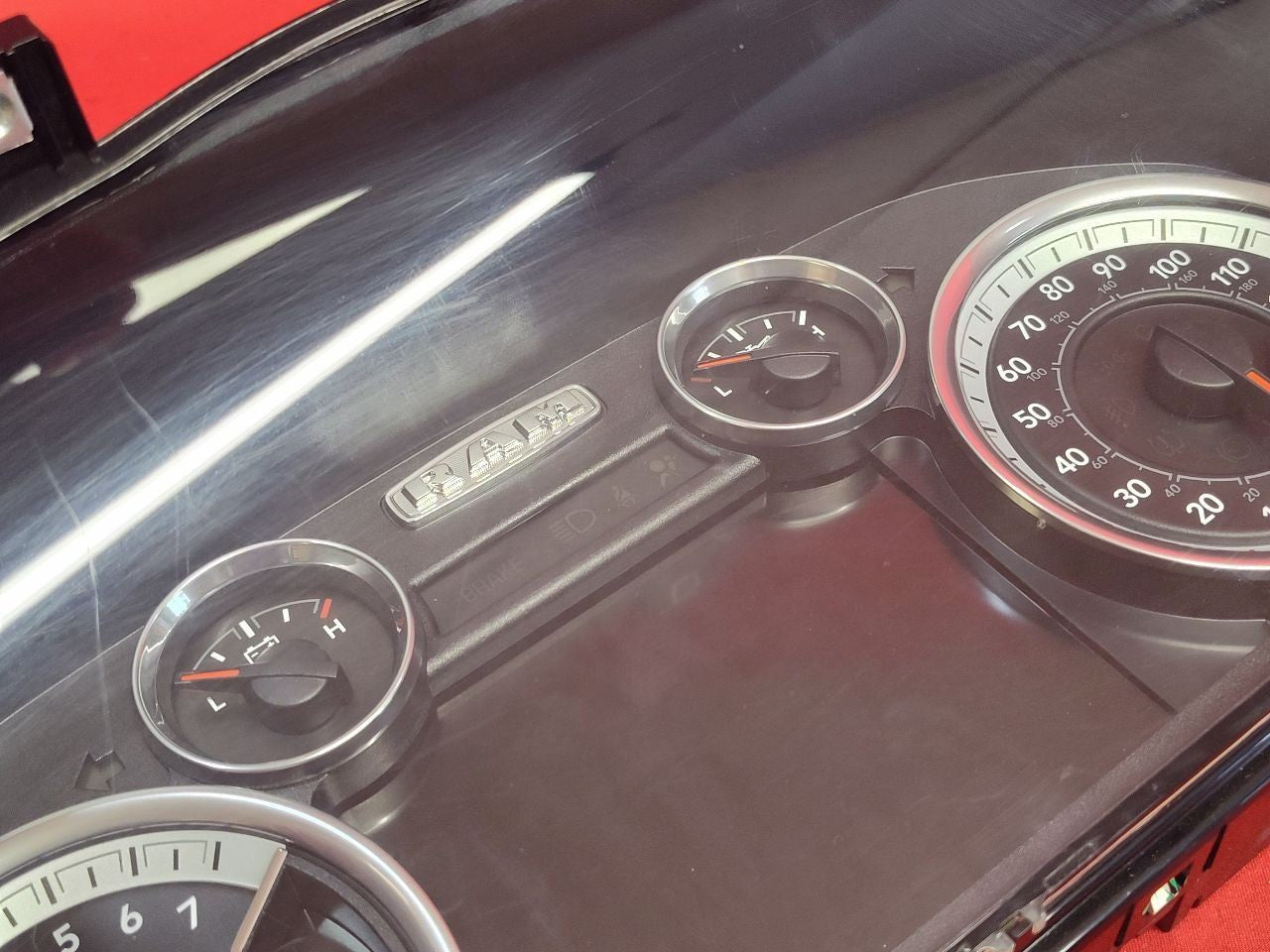 2016 Dodge Ram 1500 2500 3500 Auto Trans Speedometer Instrument Cluster 120mph