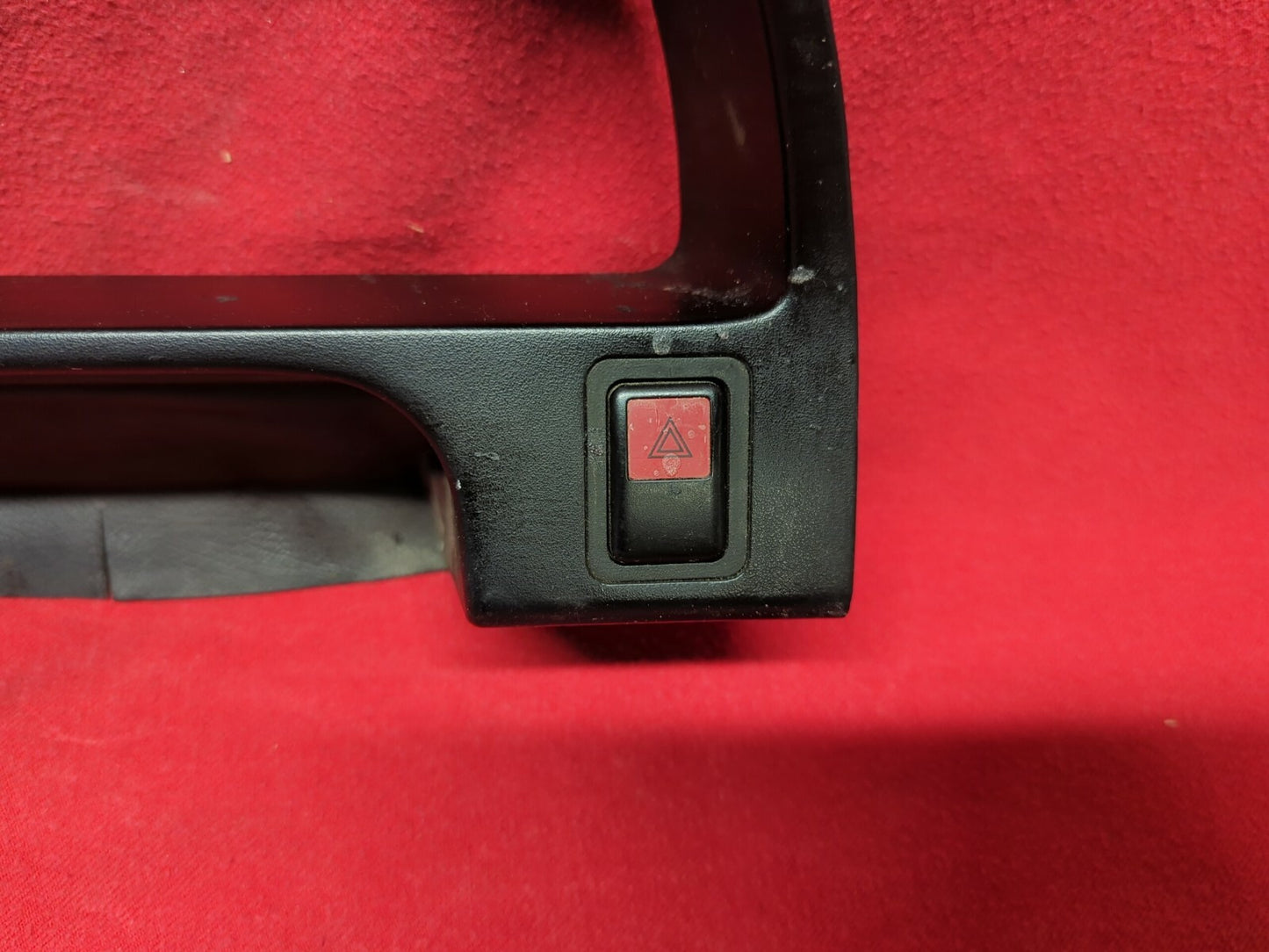 1990 1991 Honda Civic 4 Door Sedan - Instrument Cluster Bezel - W/ Switches