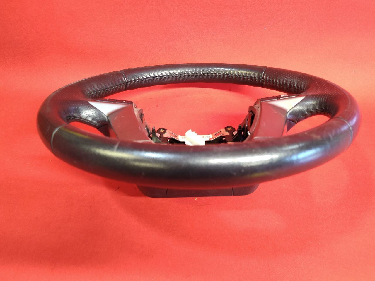 2009-2015 Honda Pilot 11-17 Odyssey Steering Wheel Black Leather Cruise / Audio
