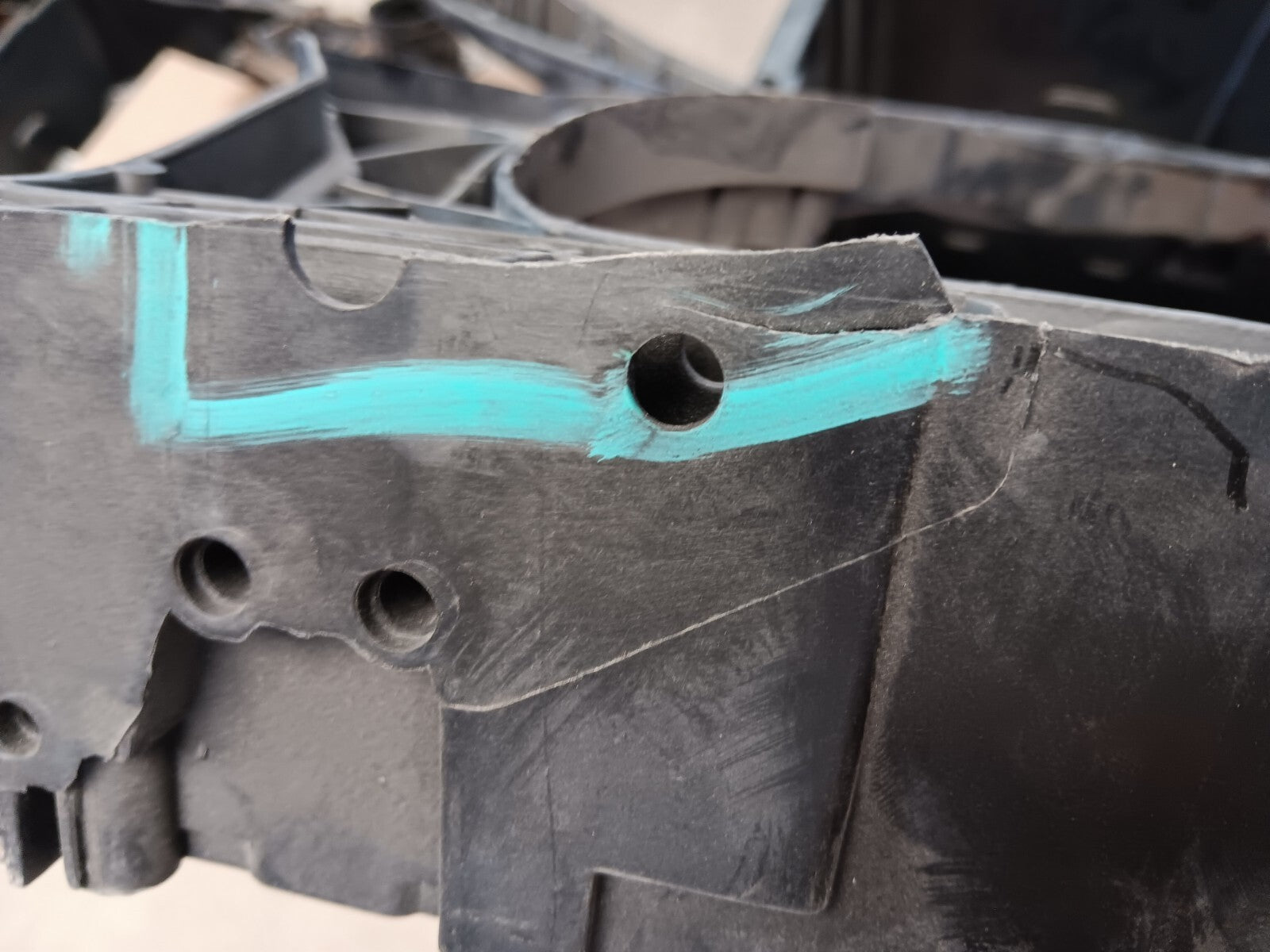 2008-2017 Audi Radiator Support 8K0-805-594-L    LOCAL PICKUP ONLY