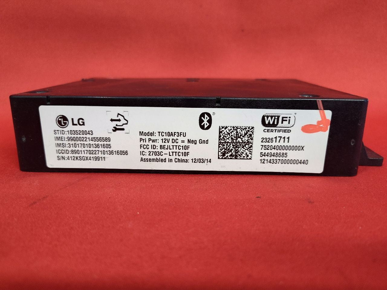 2015-2017 Chevrolet Cadillac GMC Onstar Mobile Phone Communication Module - 69k