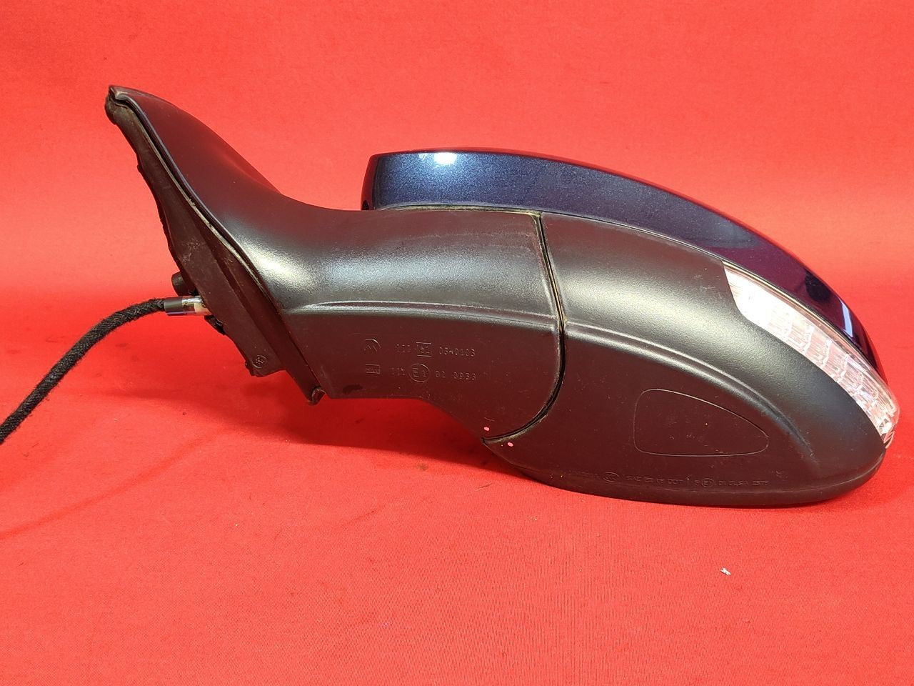 2009-2018 VW Tiguan LEFT DRIVER Door Wing Mirror Heated Z2Z2 Night Blue