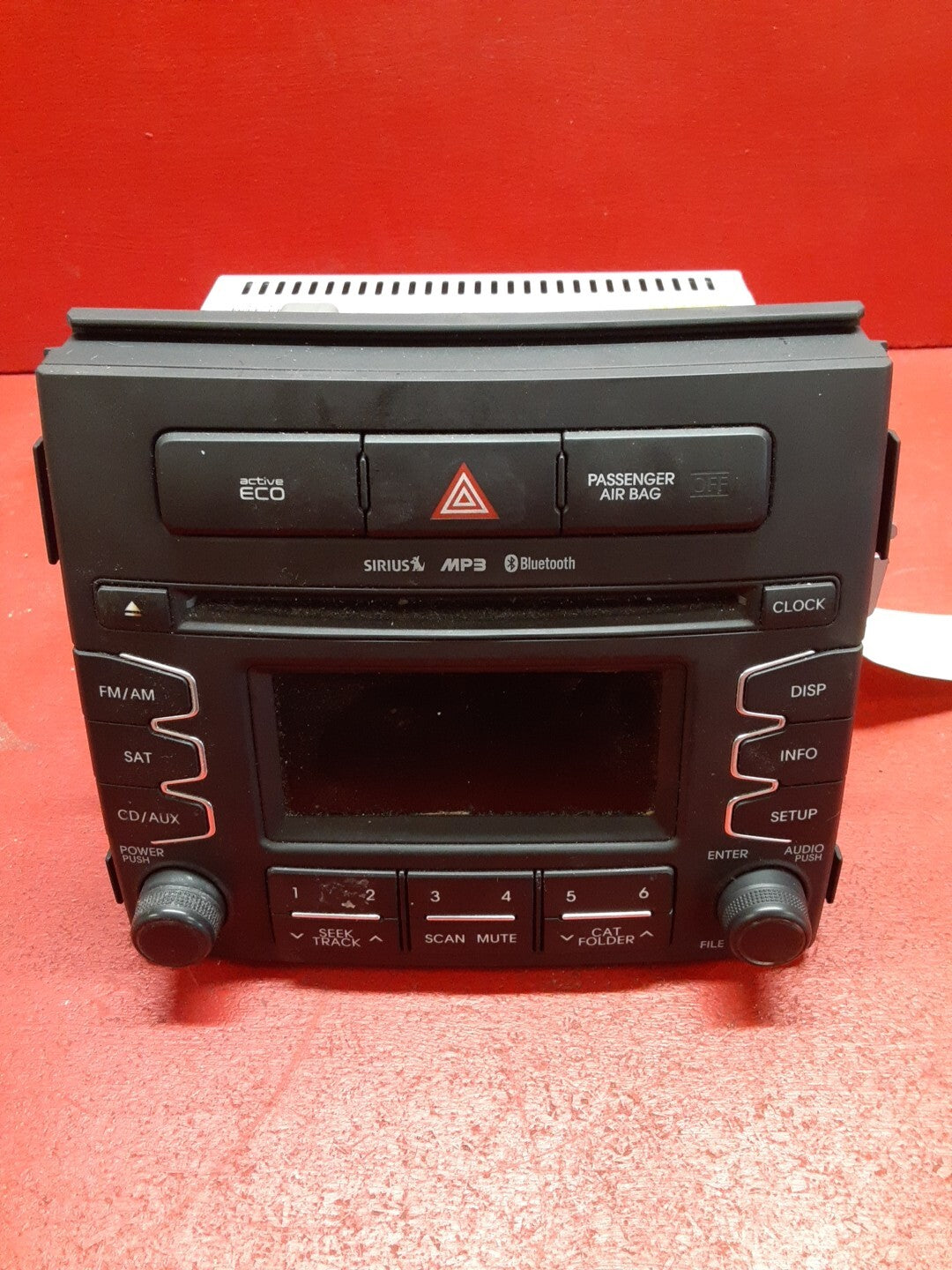 2013 Kia Soul Radio Assembly Display AM/FM/CD/SAT 96170-2K110WK
