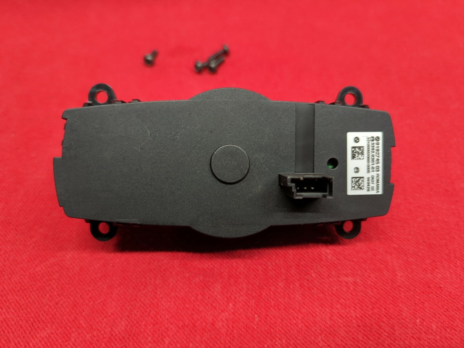 2009 - 2019 BMW Headlight Headlamp Switch w/ Fog Lights Interior Dimmer & Screws
