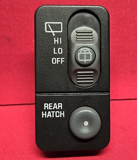 1999 - 2005 Chevrolet GMC Oldsmobile Windshield & Hatch Wiper Switch 15028757