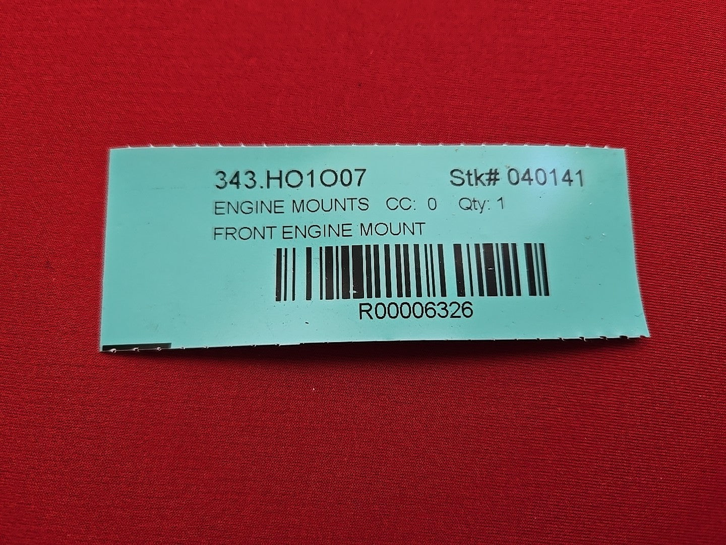 2005-2007 Honda Odyssey 3.5L V6 FRONT Rubber Engine Mount Isolator WIRE HARNESS