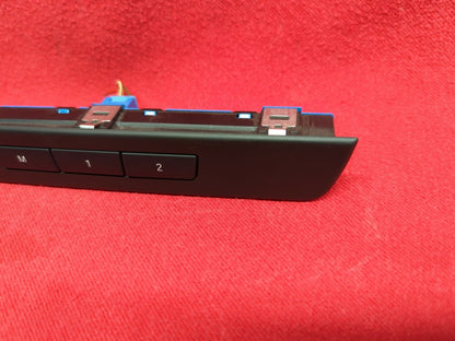 2010 - 2017 BMW 5 Series GT FRONT LEFT DRIVER Seat Memory Adjustment Switch
