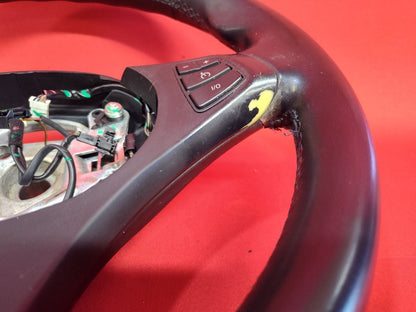 2004-2006 BMW X3 M-Sport Black Leather Steering Wheel w/ Cruise Radio Buttons