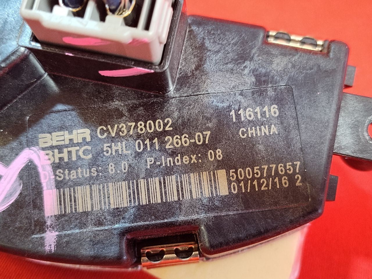 2014-2022 Dodge Chrysler Jeep Blower Motor Resistor Control Module w/ Jumper