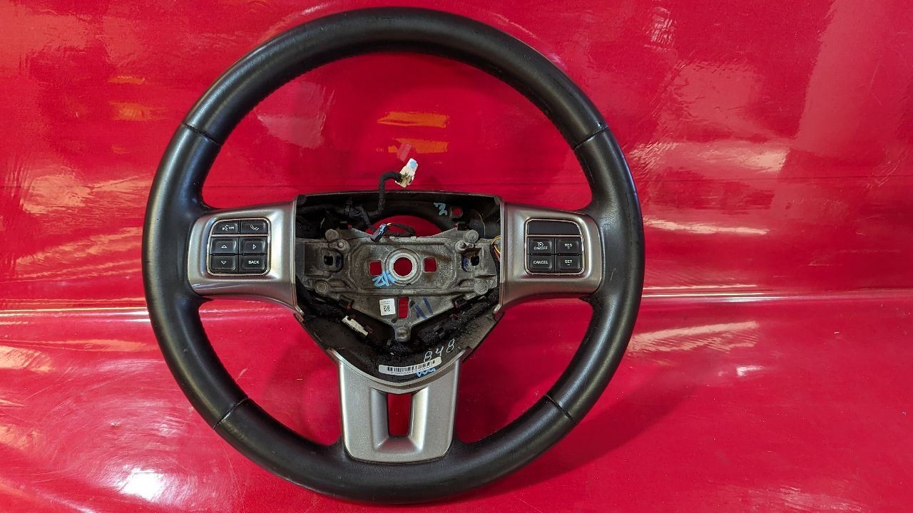 2012-2017 Dodge Journey Steering Wheel w/ Leather UConnect Cruise & Radio