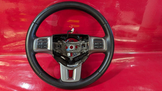 2012-2017 Dodge Journey Steering Wheel w/ Leather UConnect Cruise & Radio