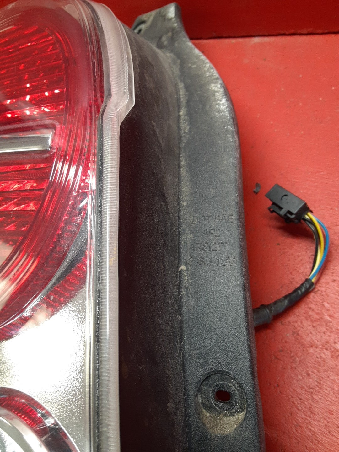 2013-2016 Chevrolet Spark LEFT DRIVER Tail Light Taillight Lamp 42441998