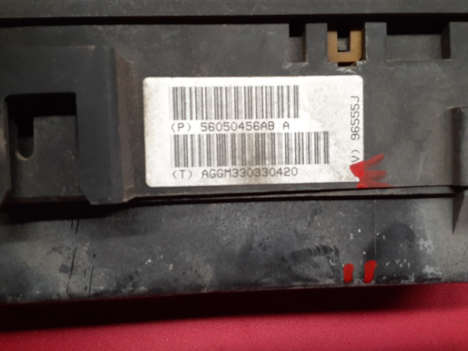 2004 Jeep Grand Cherokee 4.0L L6 Headlamp to Dash Fuse Junction Block 56050456AB