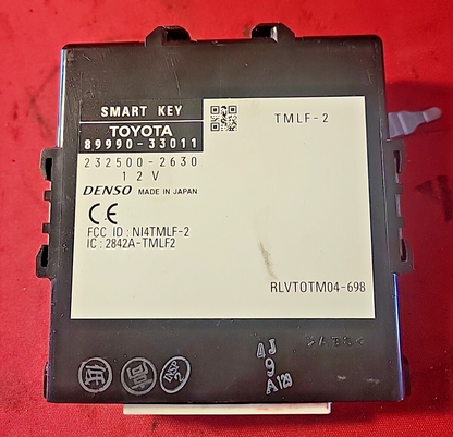 2007 Toyota Camry Smart Key Computer Module 89990-33011