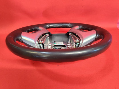 2013-2017 Chevy Chevrolet Traverse Steering Wheel w/ Switches Black Leather