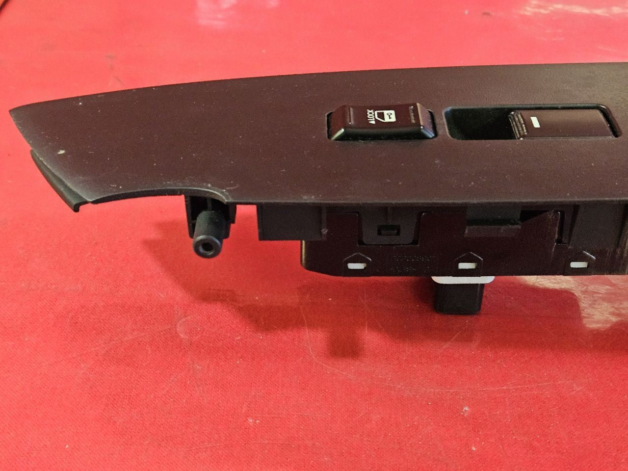 2011-2013 Kia Sorento FRONT RIGHT PASSENGER Door Window Switch w/ Bezel Black