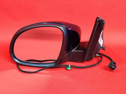 2009-2018 VW Tiguan LEFT DRIVER Door Wing Mirror Heated Z2Z2 Night Blue