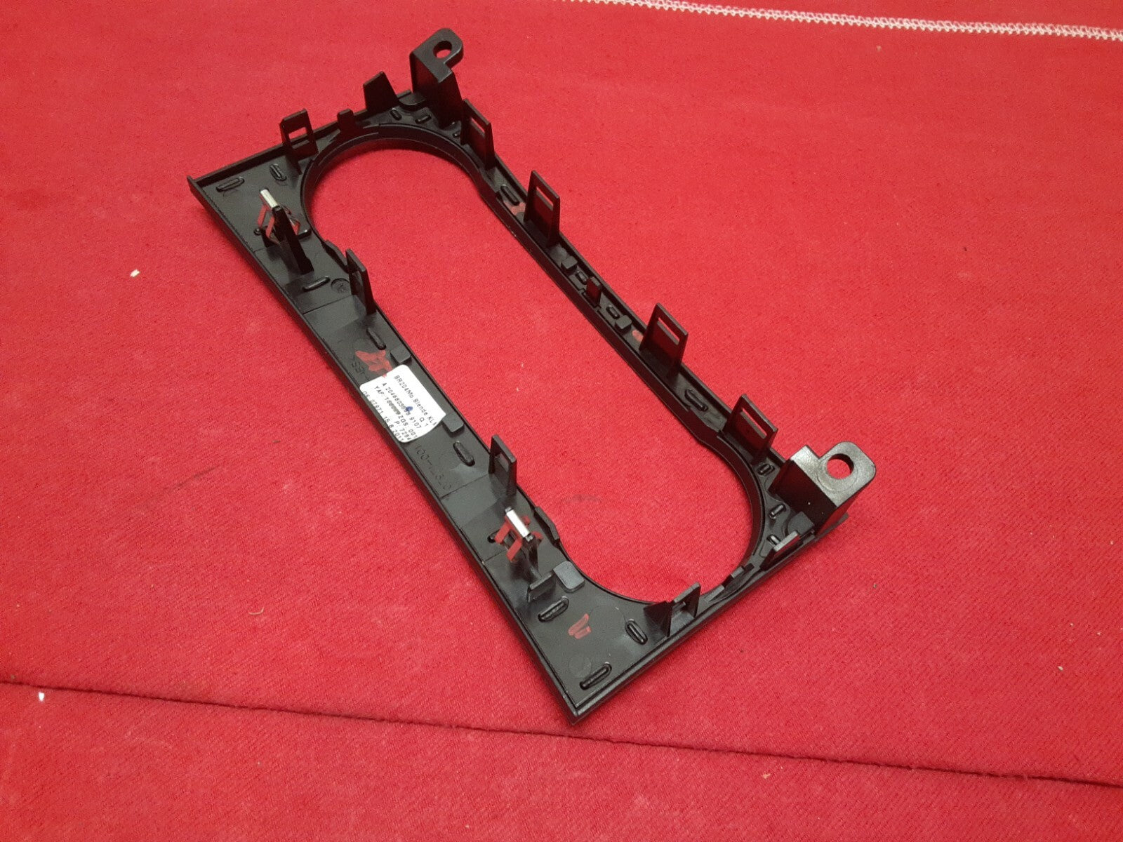 2012 - 2014 Mercedes C-Class Dash Climate A/C Heat Defrost Control BEZEL Black