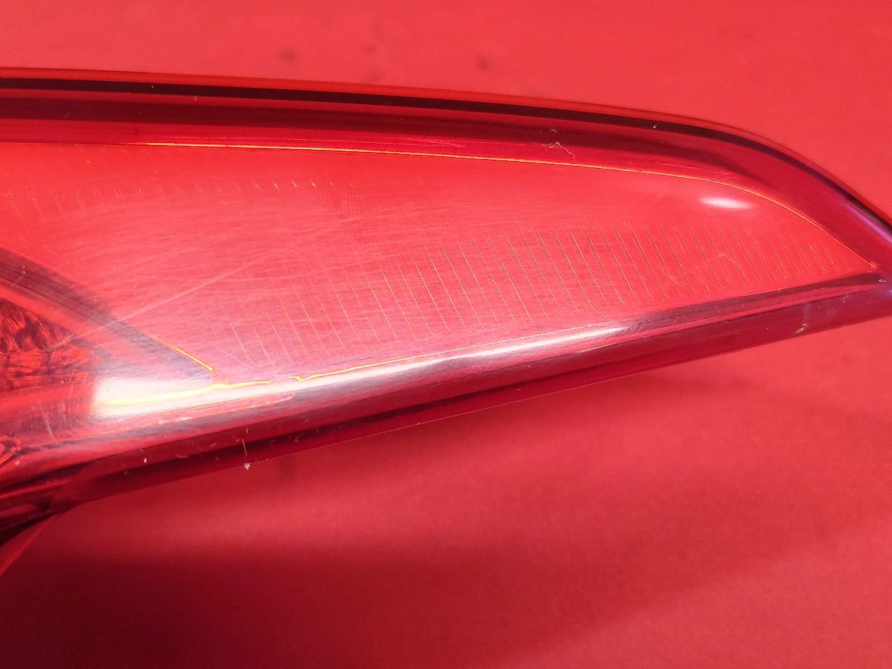 2015-2017 Hyundai Sonata LEFT DRIVER Inner Hatch Tail Light Lamp Halogen