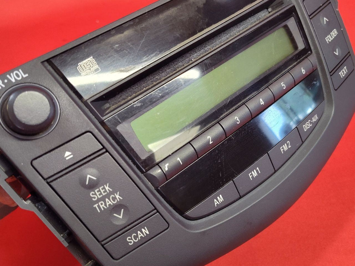 2006-2008 Toyota Rav4 Radio Receiver AM FM MP3 Stereo Head Unit 86120-42160