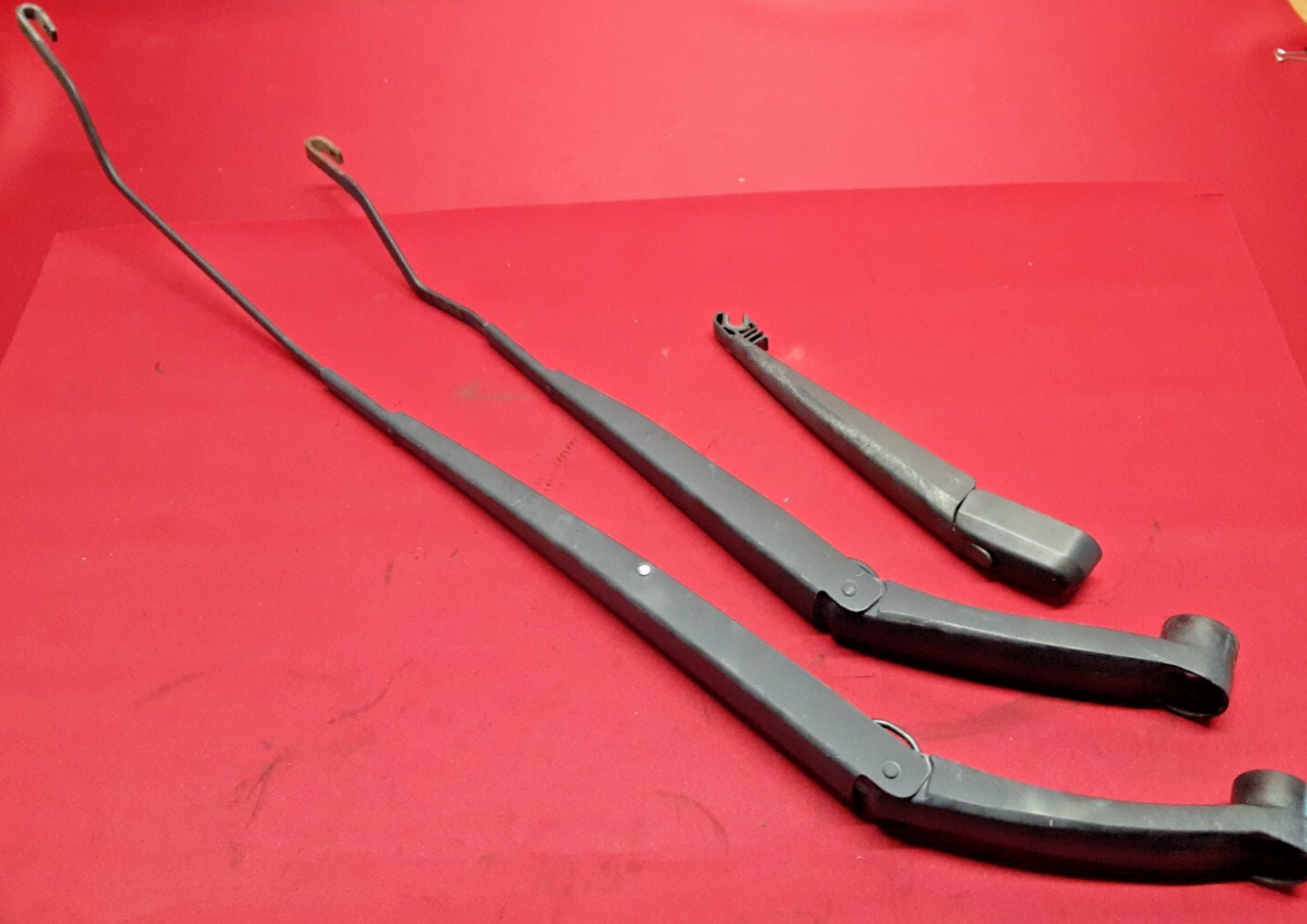 2012 - 2017 Hyundai Accent Wagon BOTH FRONT + REAR Windshield Wiper Arm SET