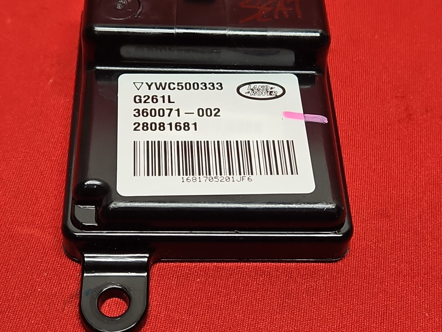 2006 - 2009 Land Rover Range Rover Sport HSE Passenger Seat Occupancy Sensor