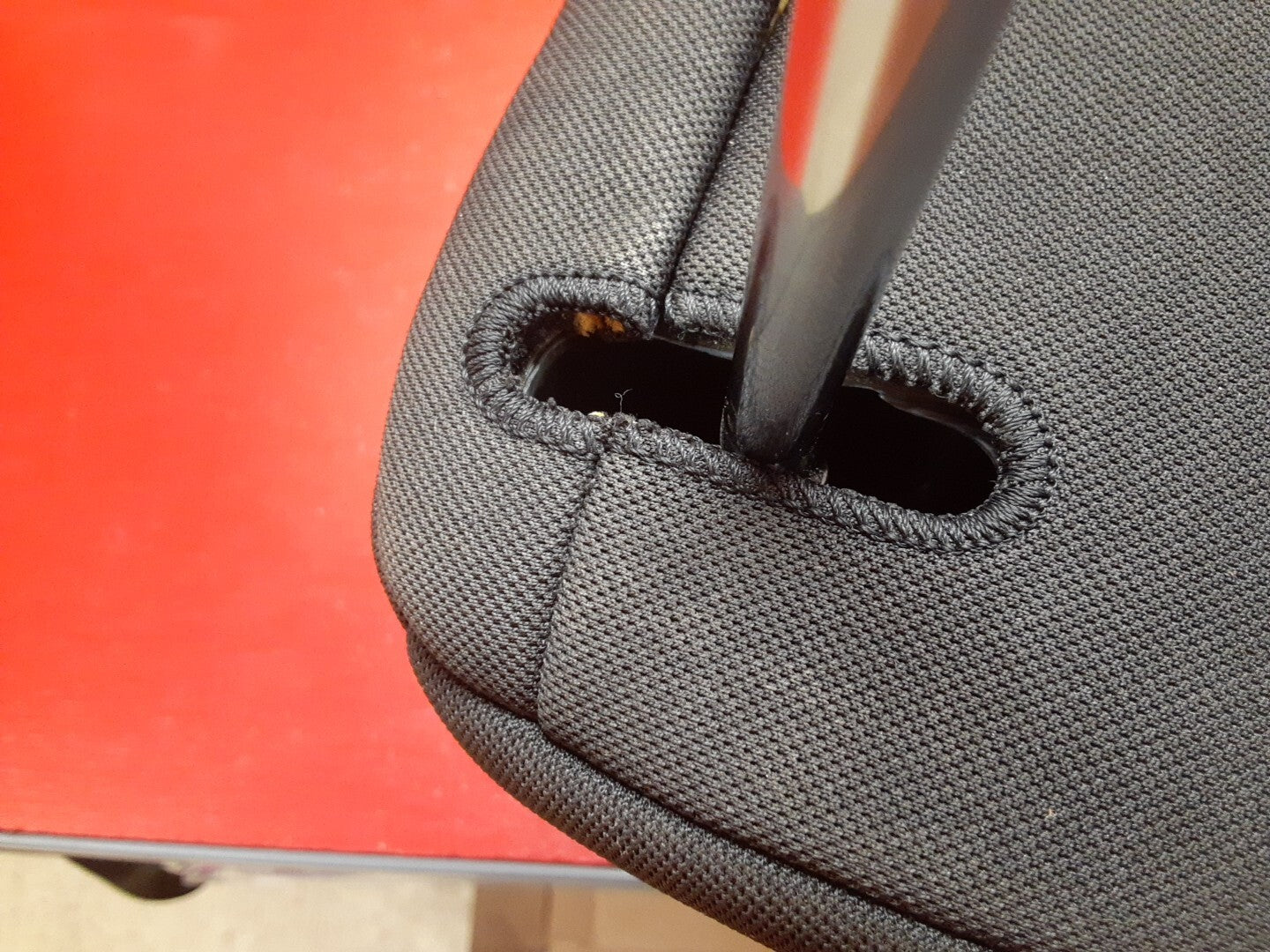 2010 2011 Kia Soul FRONT Headrest Head Rest Pair Black Cloth