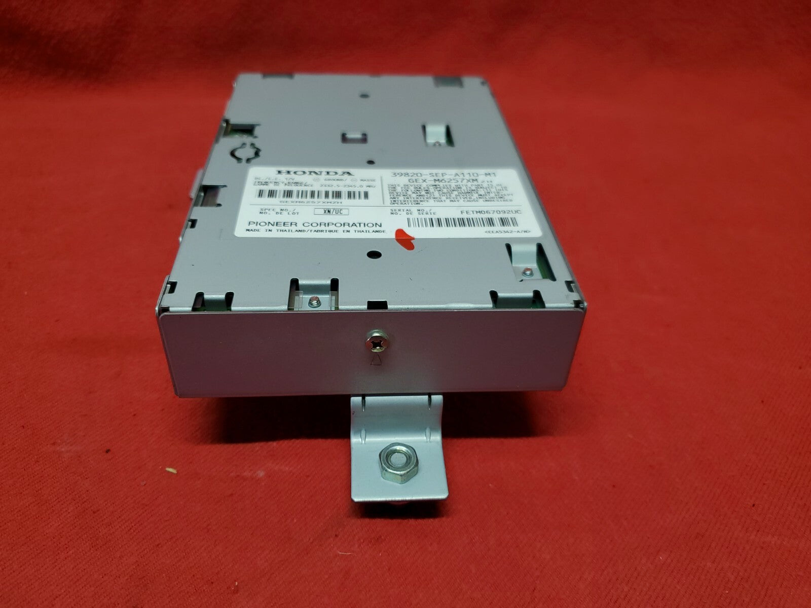 2006 2007 2008 Acura TL Radio Stereo Satellite Audio Control Unit 39820-SEP-A110