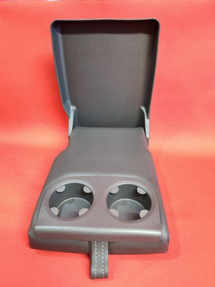2006-2014 Subaru Tribeca REAR Seat Folding Arm Rest Lid Hidden Cup Holder Black
