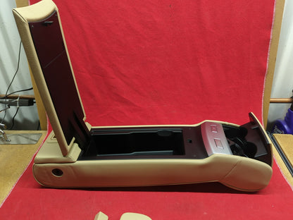 2010 2011 2012 2013 BMW 535i 550i xDrive REAR Center Console Arm Rest Leather