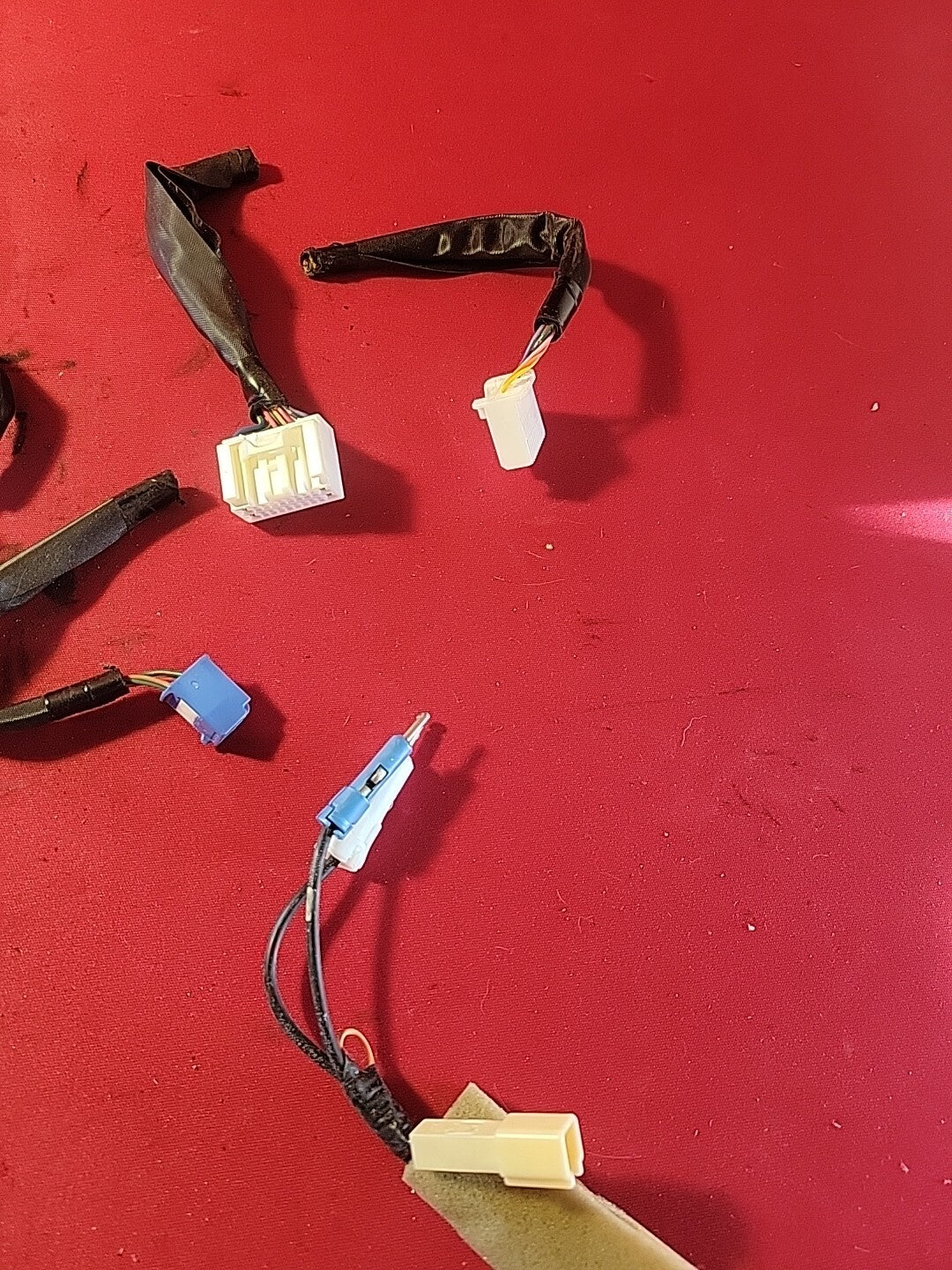 2007 2008 2009 Toyota Camry Nav Display Climate Assembly Pigtails  86120-06460