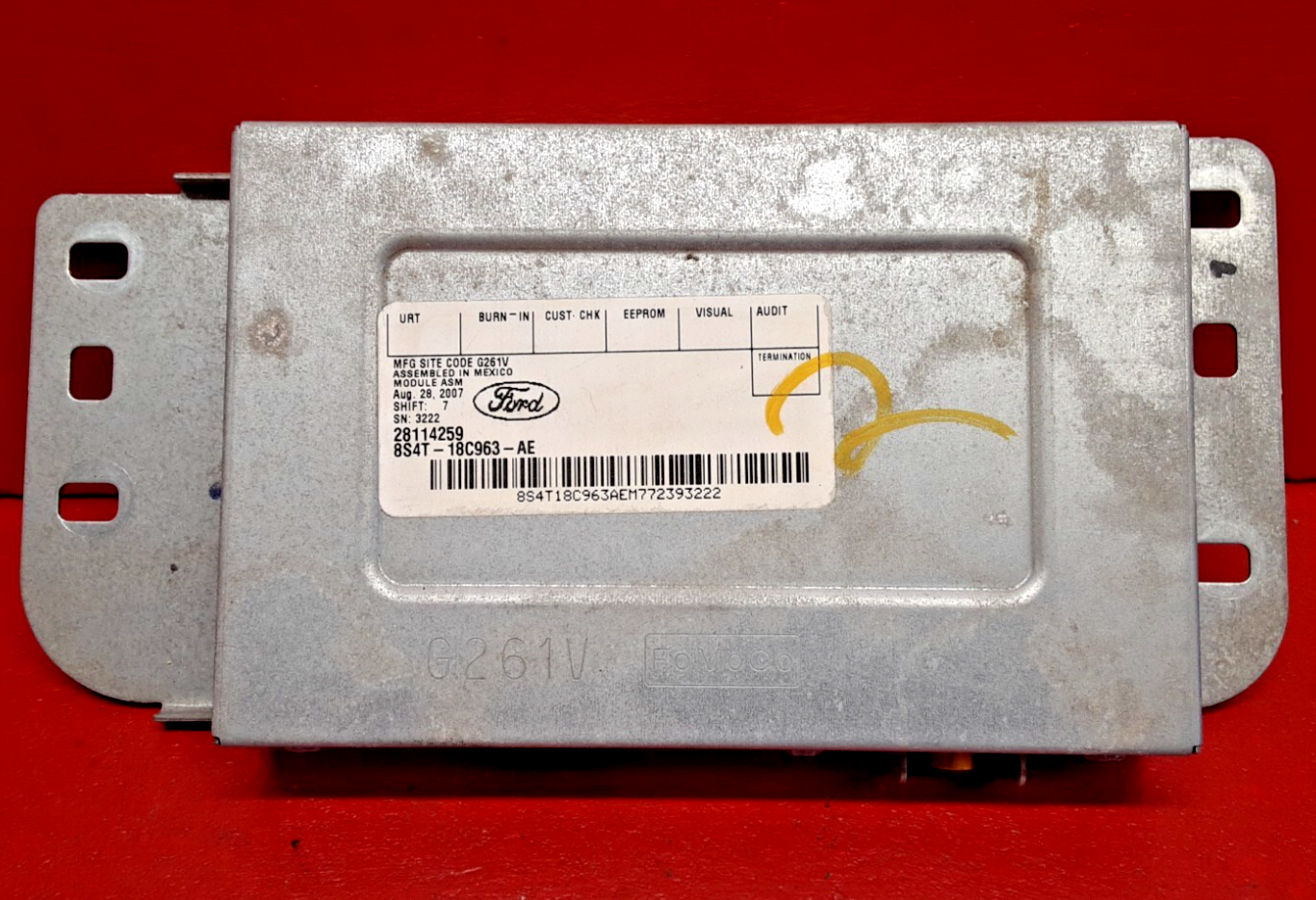 Multi Vehicle Year Ford Sirius Satellite Radio Receiver Module 8S4T-18C963-AE