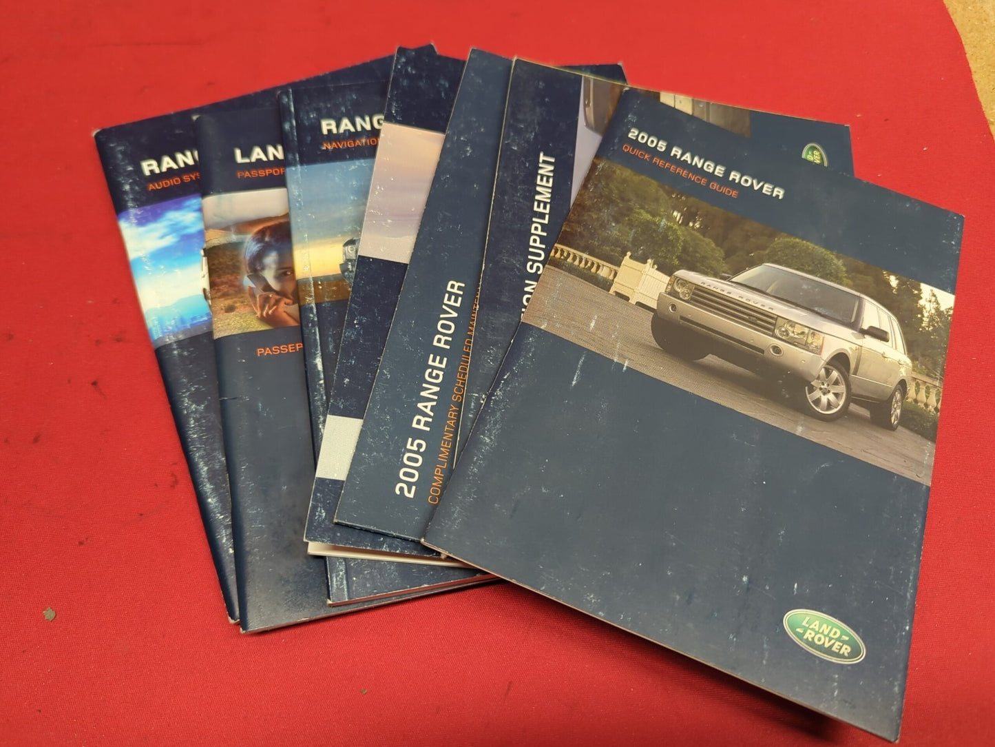 2005 Land Rover Range Rover HSE Information Booklet Owner Manual Set