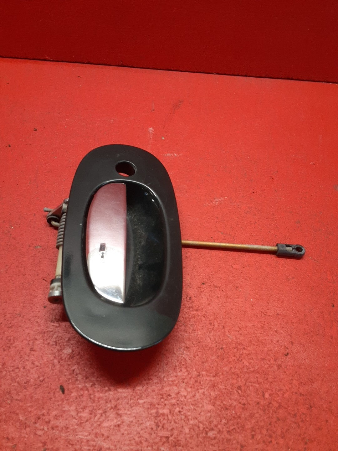 95-06 Jaguar XK KJ Venden Front Left Exterior Driver Door handle Green JLM12031