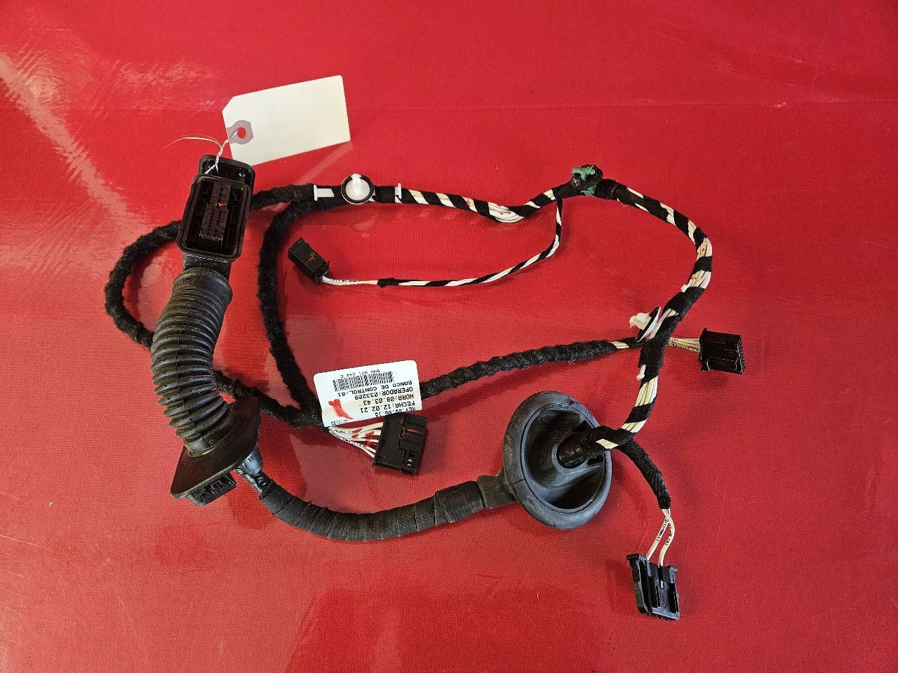 2018-2021 VW Volkswagen Tiguan REAR RIGHT PASSENGER Door Wiring Harness Loom