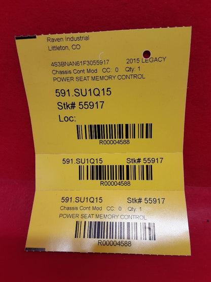 2015 - 2019 Subaru Legacy & Outback Left Driver Seat Memory Control Module