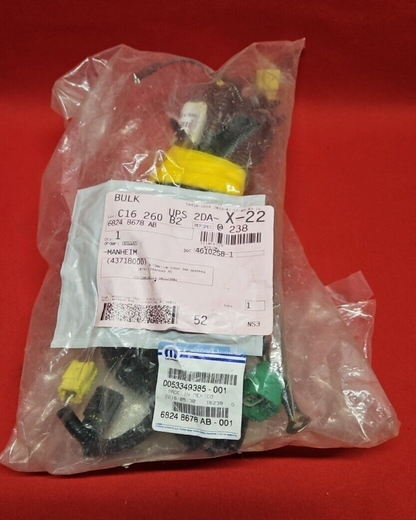 NEW OEM 2015 Jeep Wrangler Headlight Headlamp Wiring Harness REMOTE START ONLY