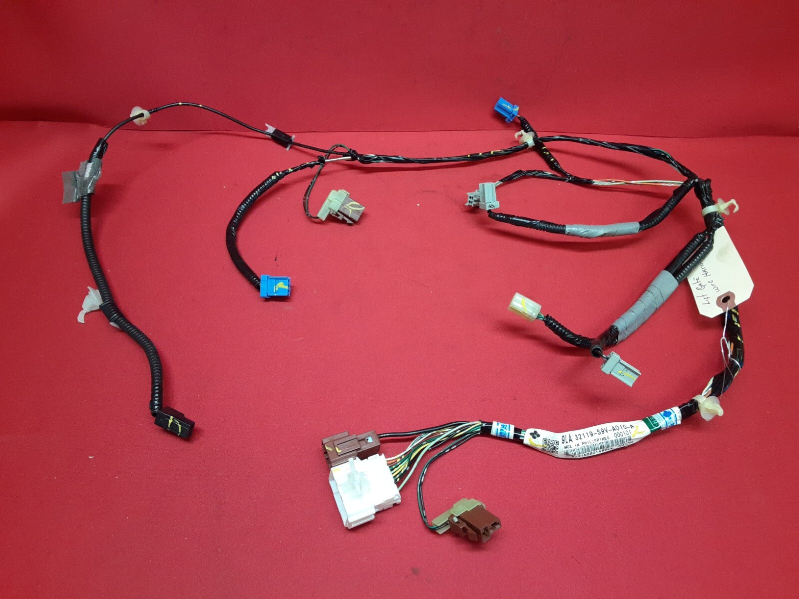 2006 - 2008 Honda Pilot TAILGATE SUB HARNESS  32119-S9V-A010-A010-A