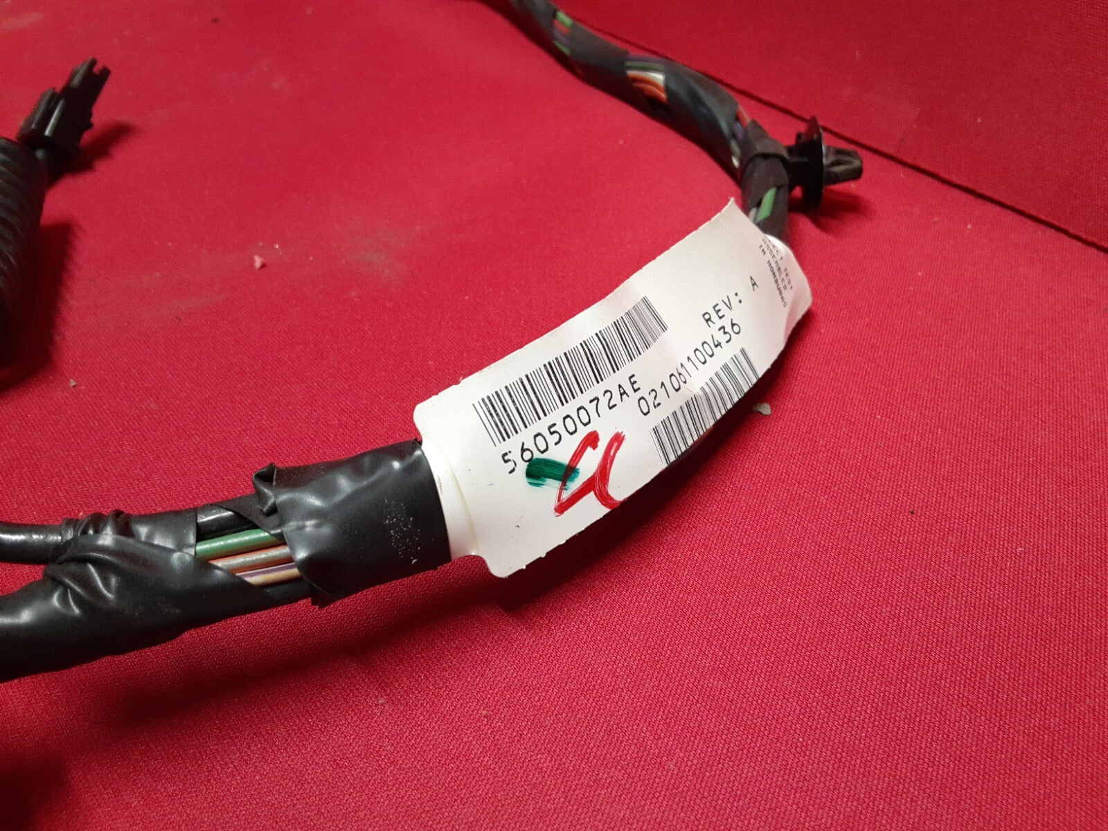 2005 2006 Jeep Grand Cherokee Tailgate Liftgate Hatch Wiring Harness 56050072AE