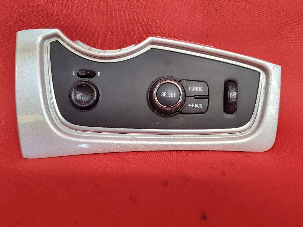 2014-2015 Chevrolet Chevy Spark Dash Bezel Mirror Info Switch Set 636R Silver