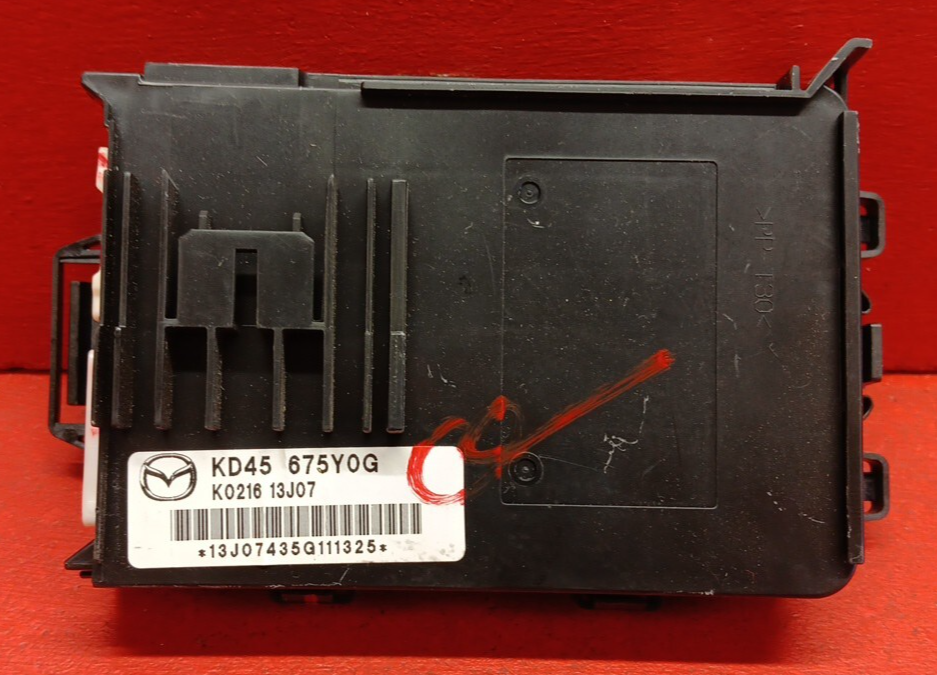 2014 - 2016 Mazda 3 Rear Body BCM Relay Controller Module KD45-67-5Y0G