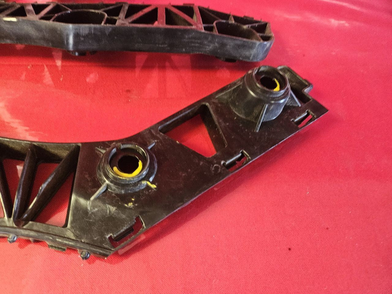 2018-2024 VW Volkswagen Tiguan REAR Bumper Brackets & Guides Set of Four
