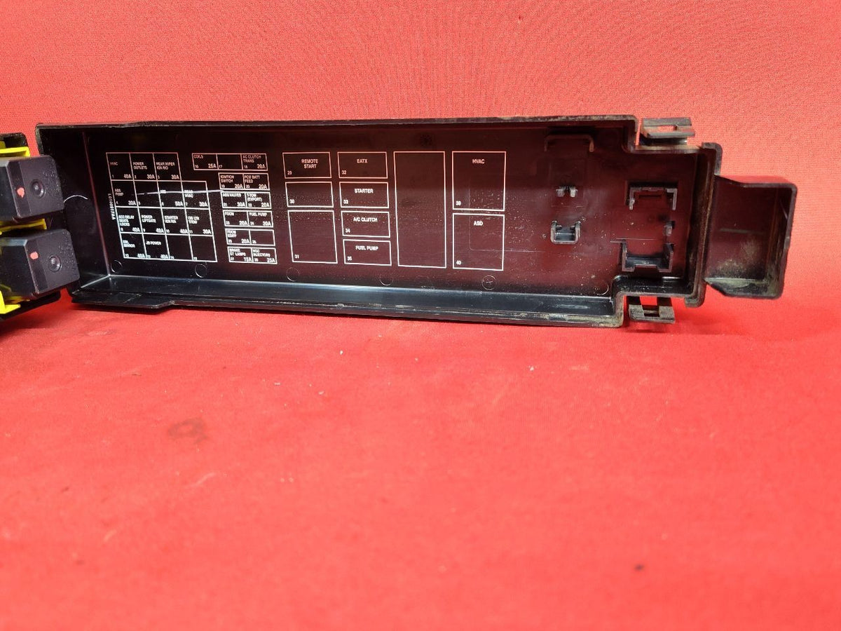 2007 Jeep Grand Cherokee Commander 5.7L Headlamp to Dash Fuse Box Smart Halogen