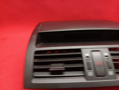 2009 - 2013 Mazda Mazda6 Center Dash Air Vent Bezel Trim w/ Hazard Switch Black
