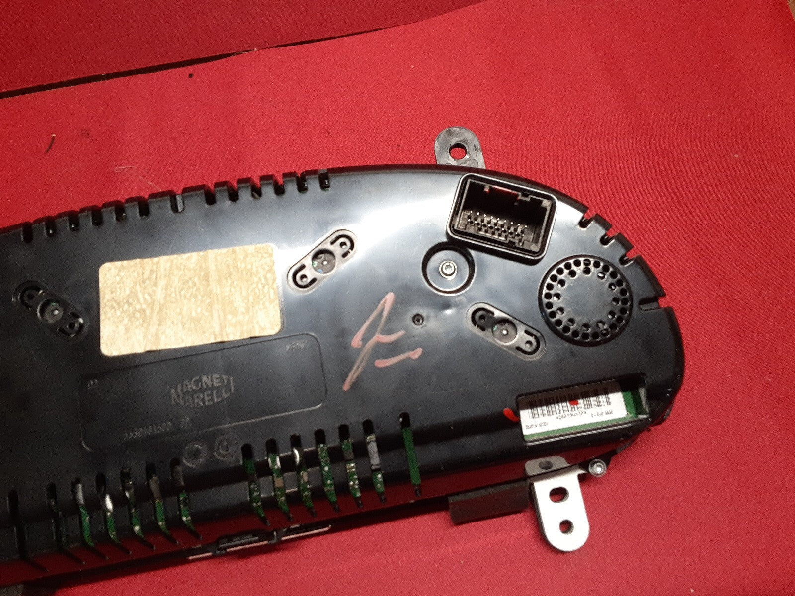 2014 Dodge Dart L4 Speedometer Instrument Cluster MPH Red Trim 68242388AB