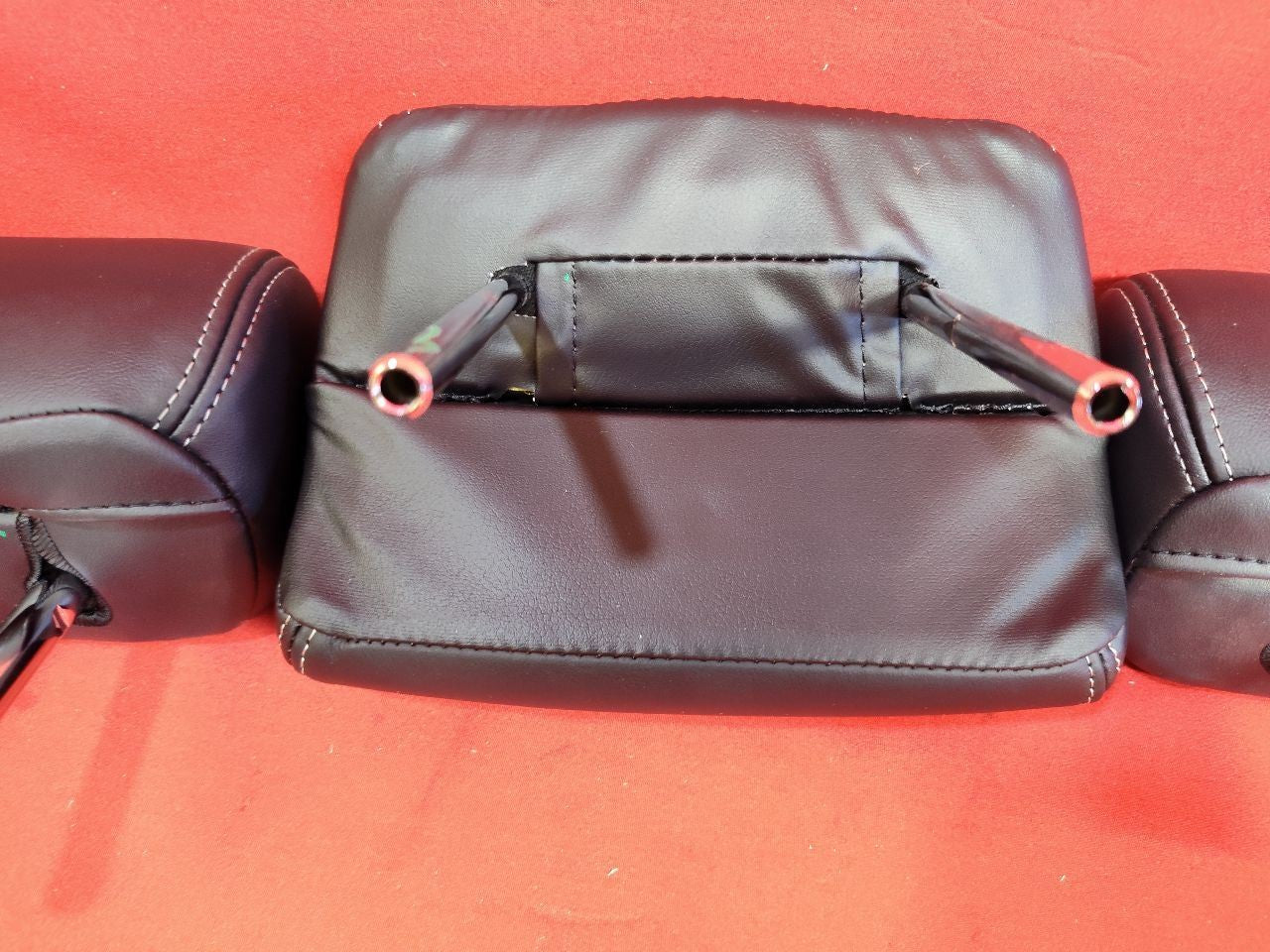 2011 Lexus IS250 IS350 REAR Left Right Center Headrest 3 Set Black Leather