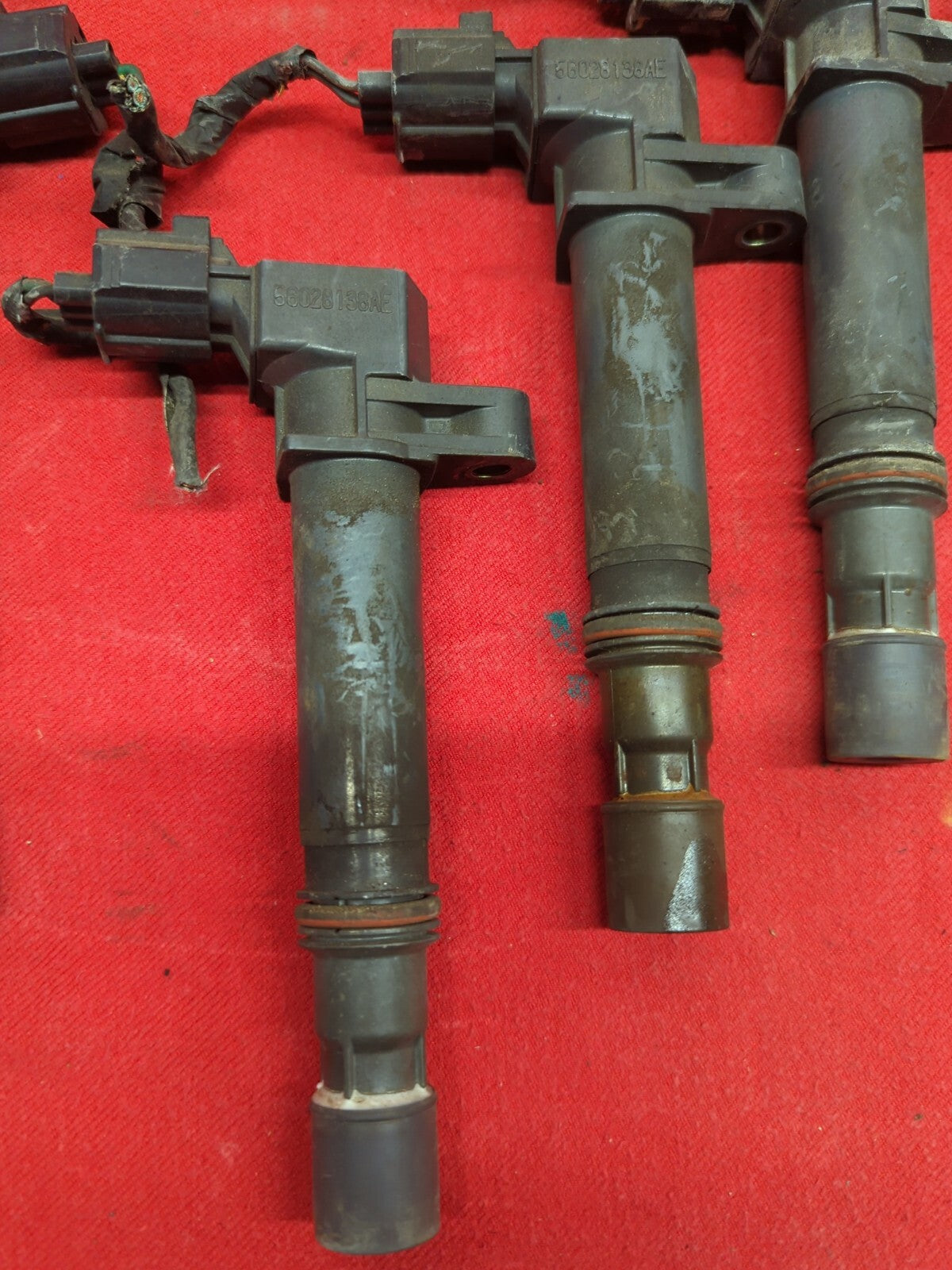 2001 - 2008 Mopar Chrysler Jeep Dodge 3.7L V6 Ignition Coil Pack SET w/ Wires